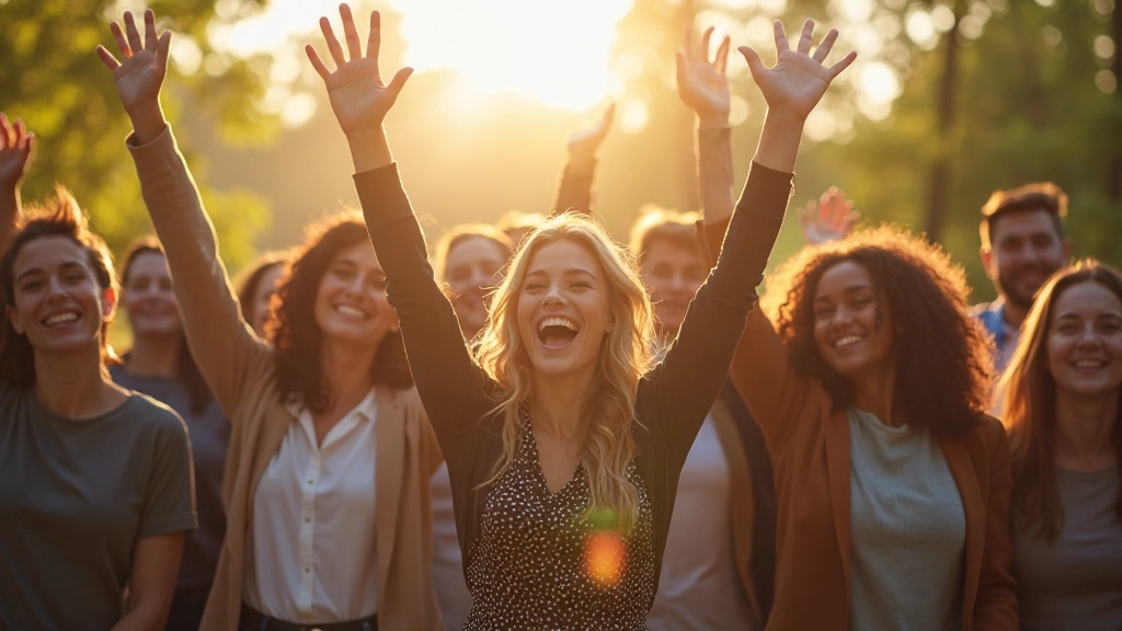 Deelnemers vieren hun persoonlijke groei